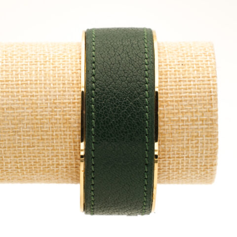 Bracelet Manchette 25 mm Plaqué Or 24 carats